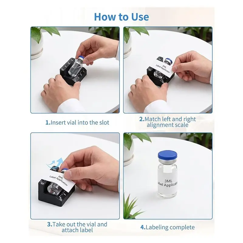Highly Recommended Vial Label Applicator Small Vial Labels Maker Label Applicator Vial Labels