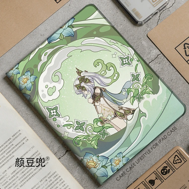 

Nahida Anime Genshin Impact For iPad 11th iPad Air 45 Mini 5 6 Case Luxury Silicone For Pro 12.9 11 For iPad 10th Protective