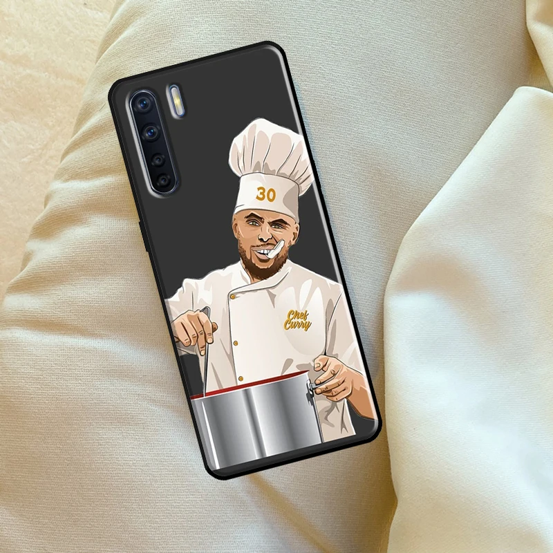 Baking Cook Chef For OPPO A15 A16 A76 A96 A52 A72 A92 A98 A78 A58 A5 A9 A53 A17 A77 A57S A94 A74 A54S Case