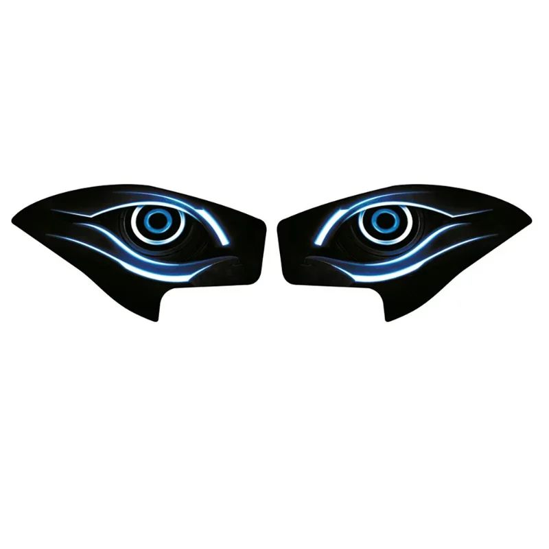 Stiker pelindung lampu depan sepeda motor, stiker mata, stiker pelindung lampu kepala, stiker cocok untuk YAMAHA TMAX 530 560 TMAX530 TMAX560 2017 2018