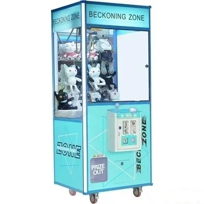 Cheap wooden box doll machines sold in factories Toy Claw Machine prize vending machine