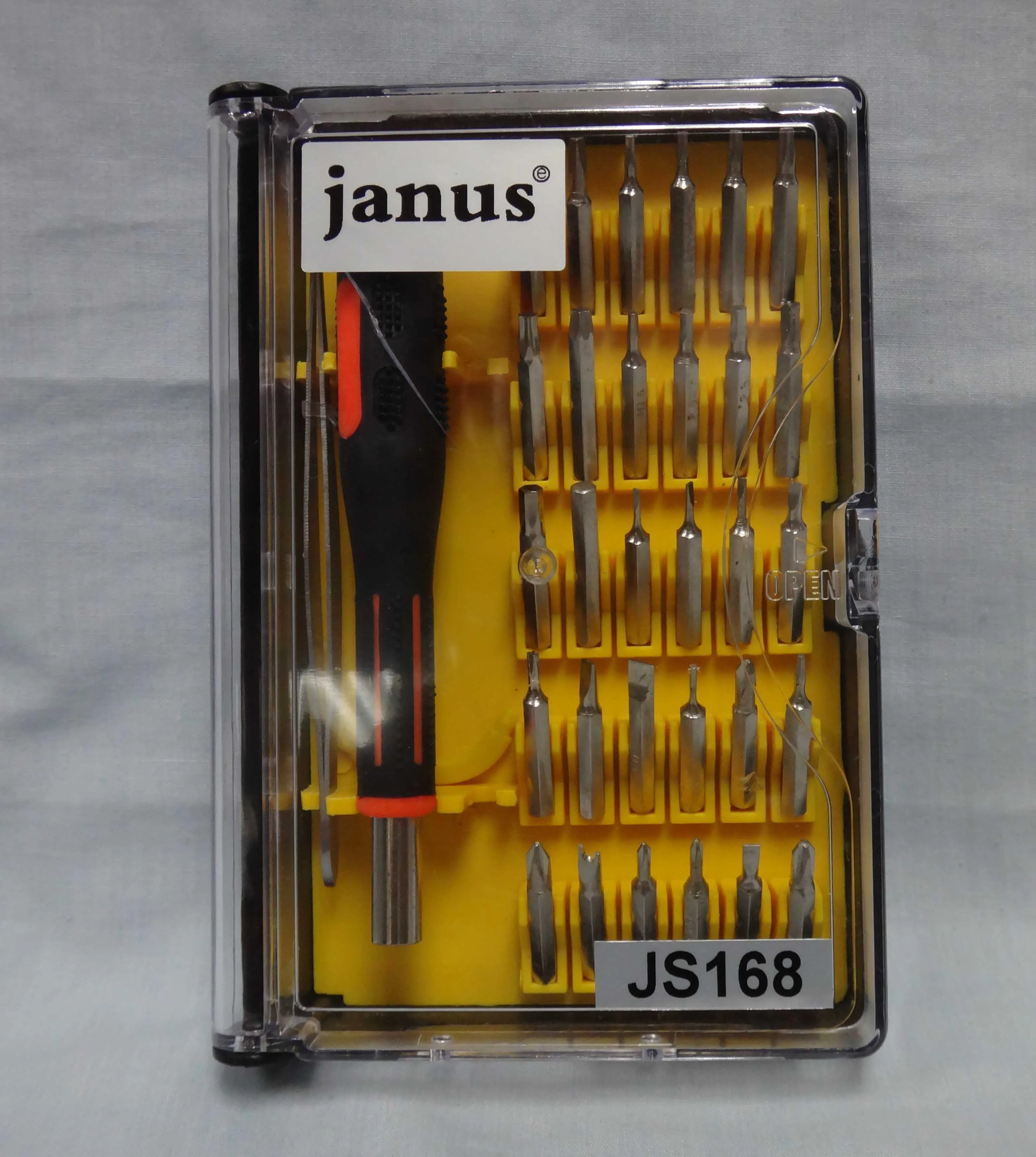 JS Multifunctional and Multipurpose 32 In 1 Combination Maintenance Clock Precision Instrument Screwdriver Assembly