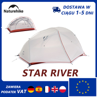 Naturehike Star River 2 Ultralight Tent 2 Person Tent Waterproof Beach Tent Star River UL Tent Camping  Hiking Outdoor Tent