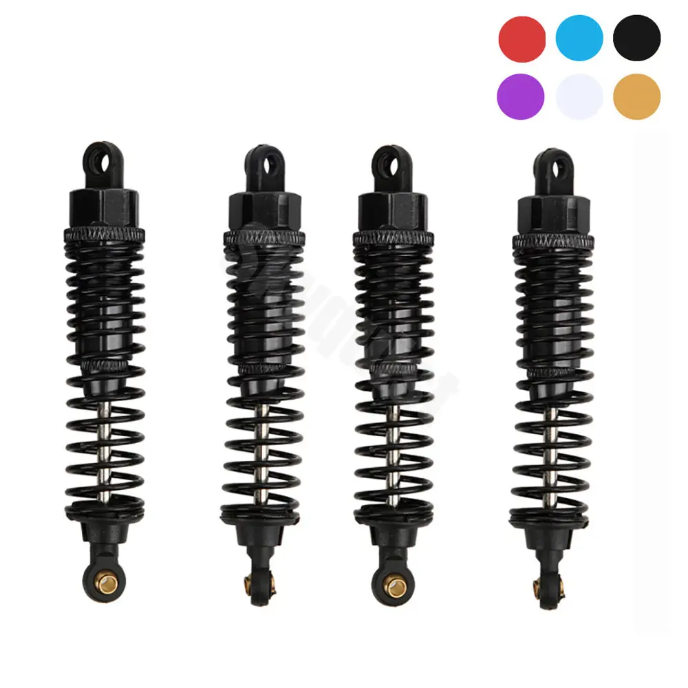 Amortiguador de aluminio para coche de control remoto, amortiguador de amortiguadores de 68mm/98mm /108mm para HSP HPI a escala 1/10, camión