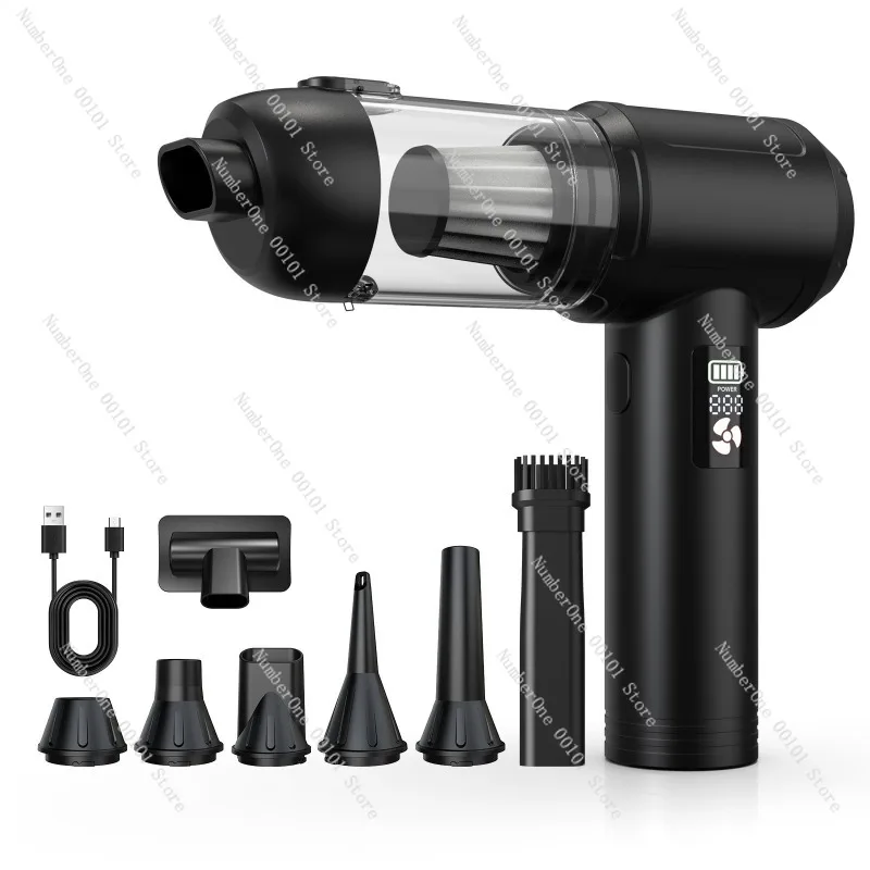 Powerful 20000Pa Wireless Car Vacuum Cleaner, Portable High Suction Auto Interior Dust Cleaner, Multifunction Handheld Cordless