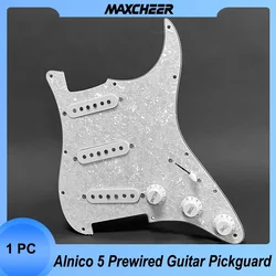 Alnico 5 SSS-golpeador de guitarra precableado, pastillas escalonadas de 48/50/52mm para guitarra FD ST, 9 colores a elegir