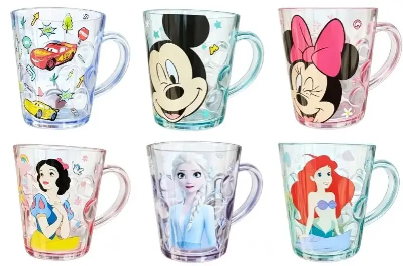 Disney Mickey, Minnie, Lightning McQueen, Elsa, Snow White Mug, High-value Water Bottle And Kettle, Reusable Water Cup