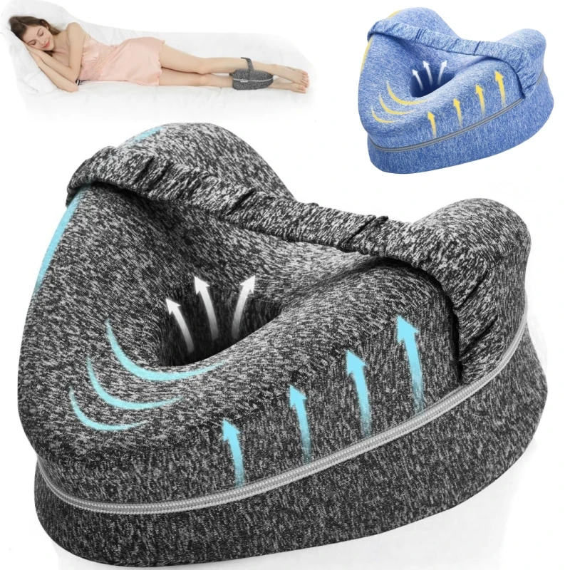 【セール中】横向き寝用脚枕 膝枕 睡眠用脚枕 睡眠用膝クッション 足の痛みや膝の痛みを軽減するのに適しています