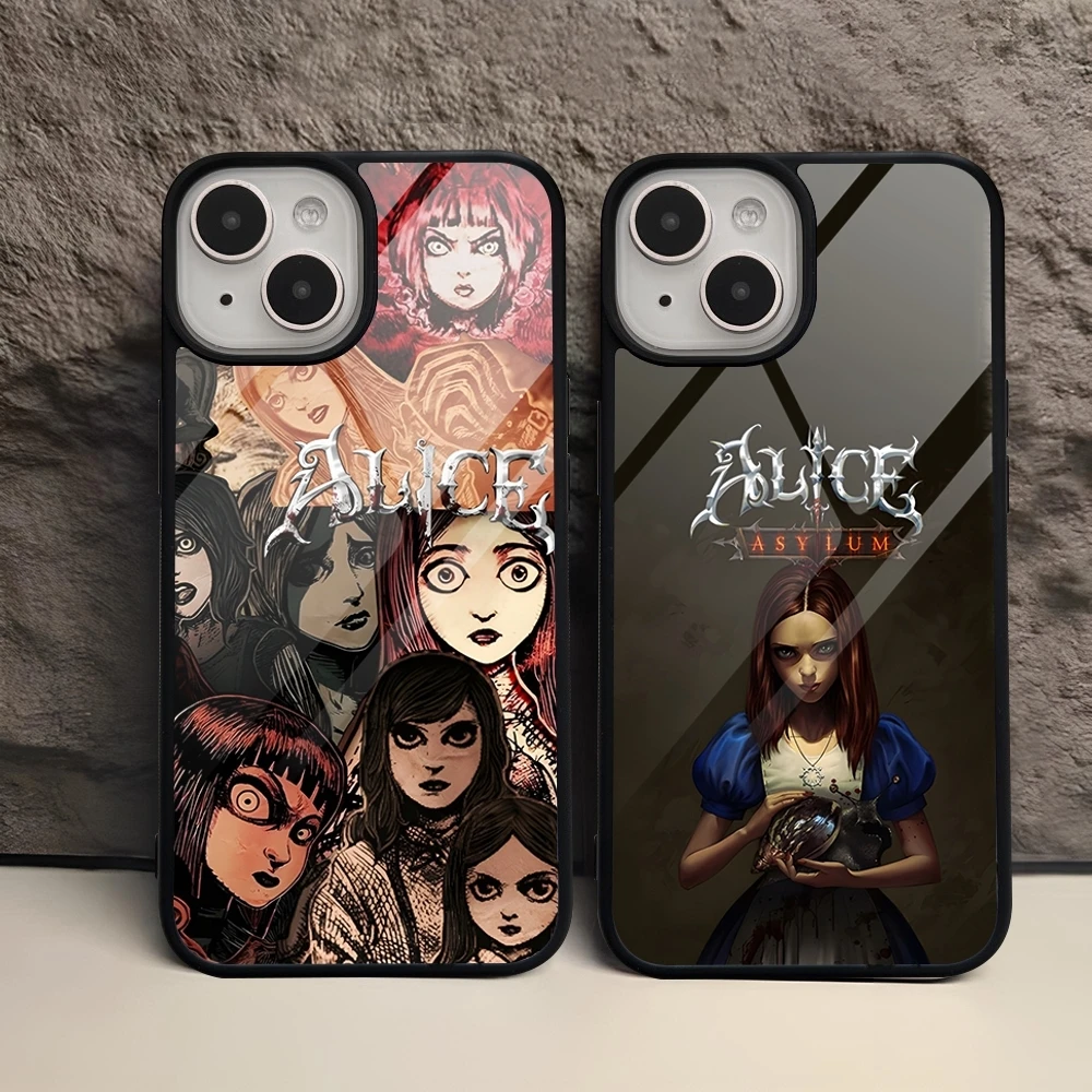 Game A-Alice Madness R-Returns Phone Case PC+TPU For S24 Ultra Samsung Galaxy S23 S21 S22 S10 S20 S30 Plus Note 20 Back Covers