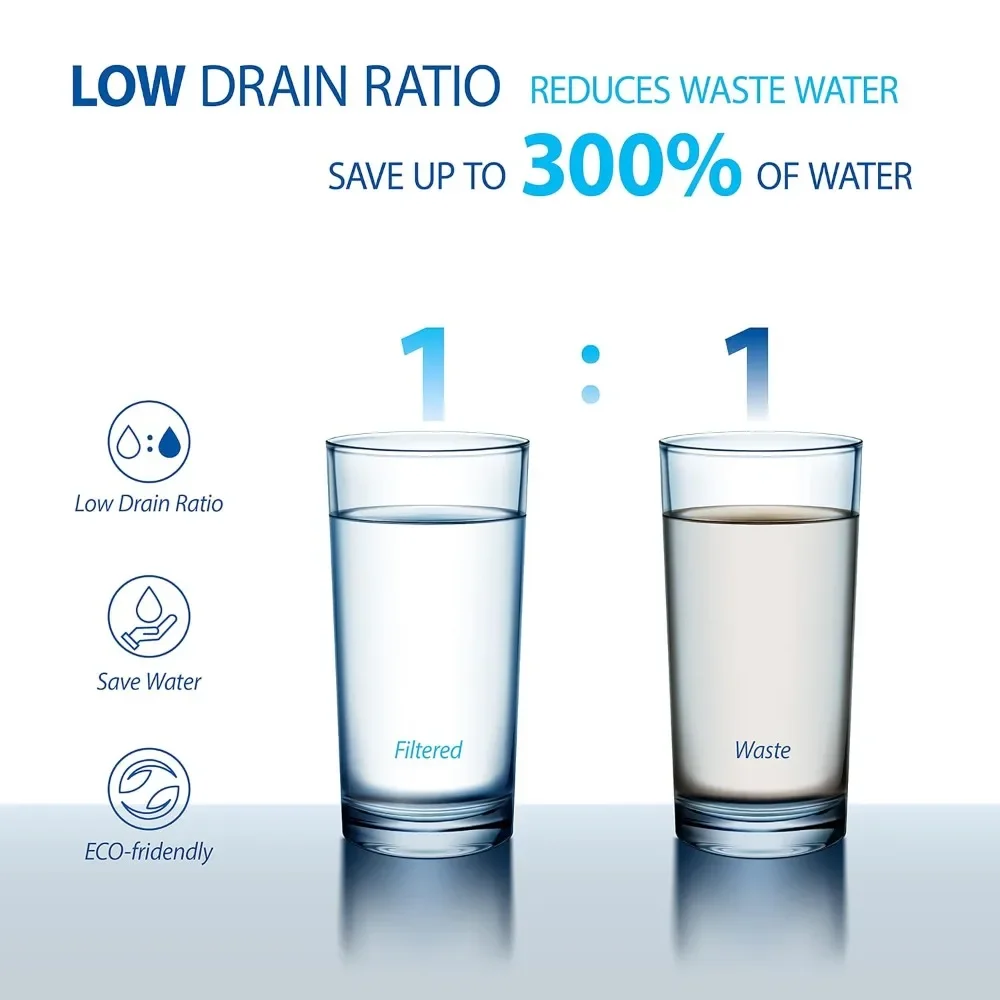 APEC-Systèmes d'eau de haut niveau Supreme ignorez le nappH alcalin et le débit élevé de 90 GPD, 6 étapes, les barrage ultra sûres, boire de l'osmose