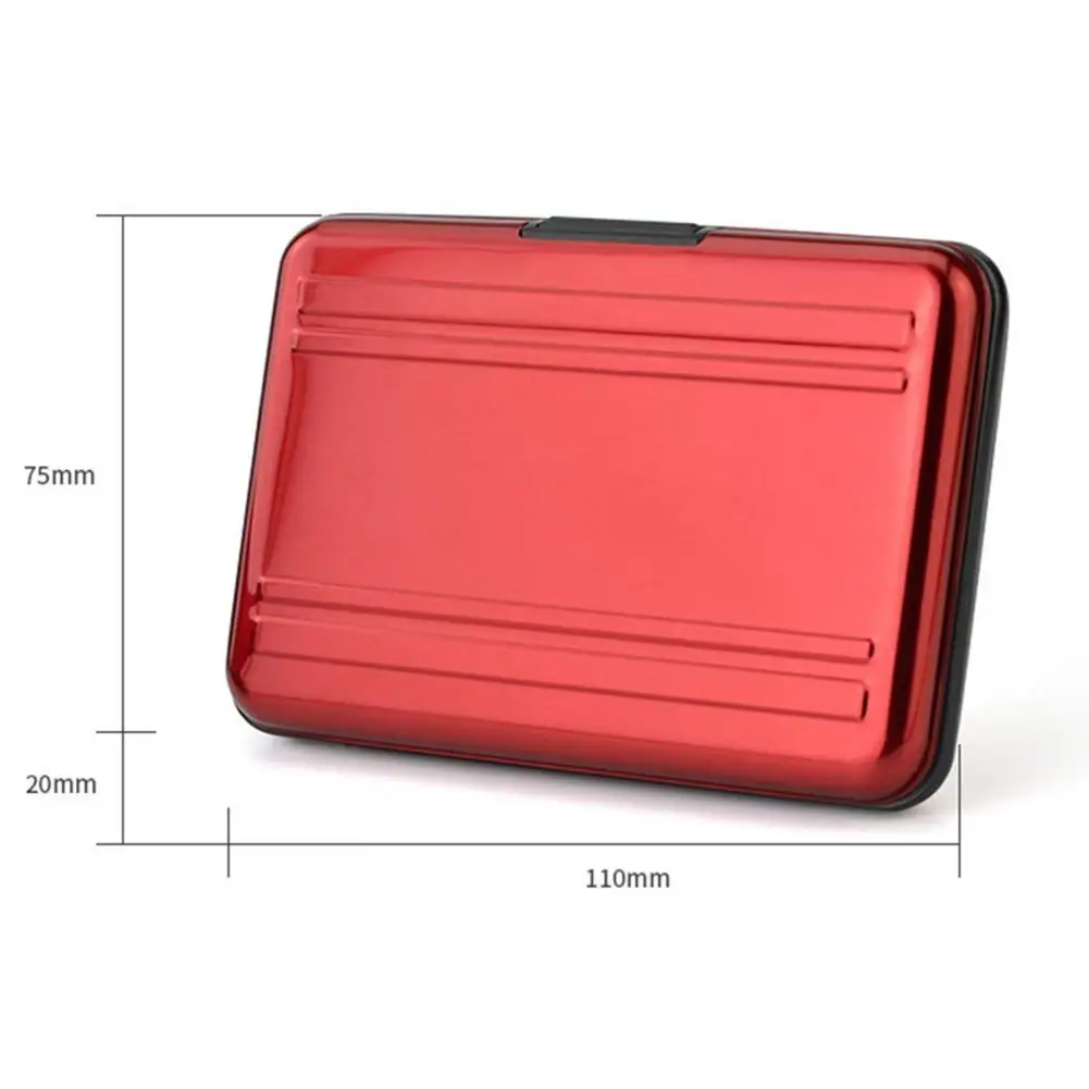 Memory Card Box Anti-skimming Anti-drop Tight Fit Card Buckle Closure 8 Card Slots SD/TF Card Storage Memory Card Case For Home