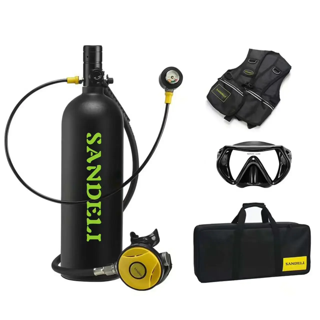 Best selling 2L factory direct sale hot sale mini scuba air cylinder dive scuba diving scuba for diving