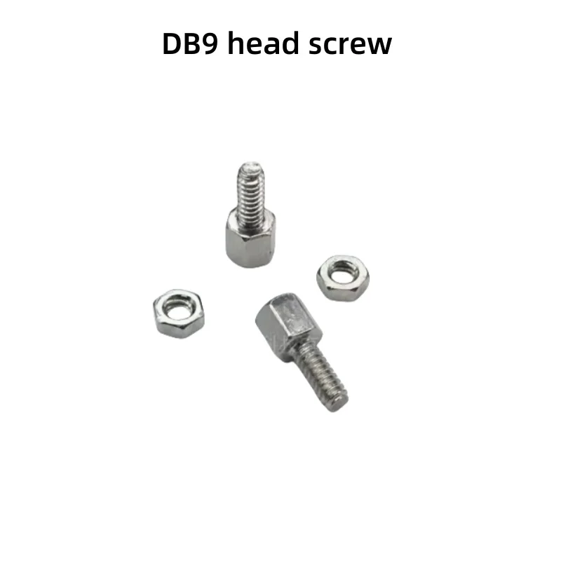 

British Standard Screws 5+7mm DB9 DB Head Series Fixing Screws + Nuts Serial Port Studs