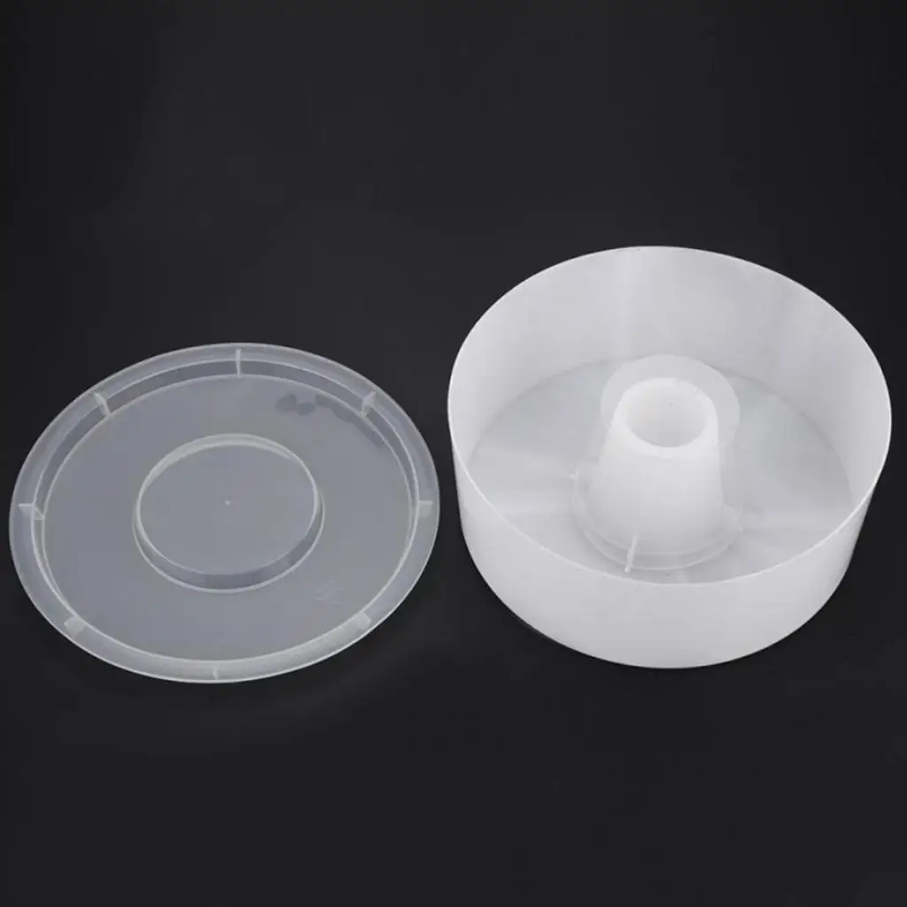 Bee Drinker Drinking Bowl Plastic Durable Beekeeping Device Round Hive Top Feeder for Plastic Bee Hive Foundation