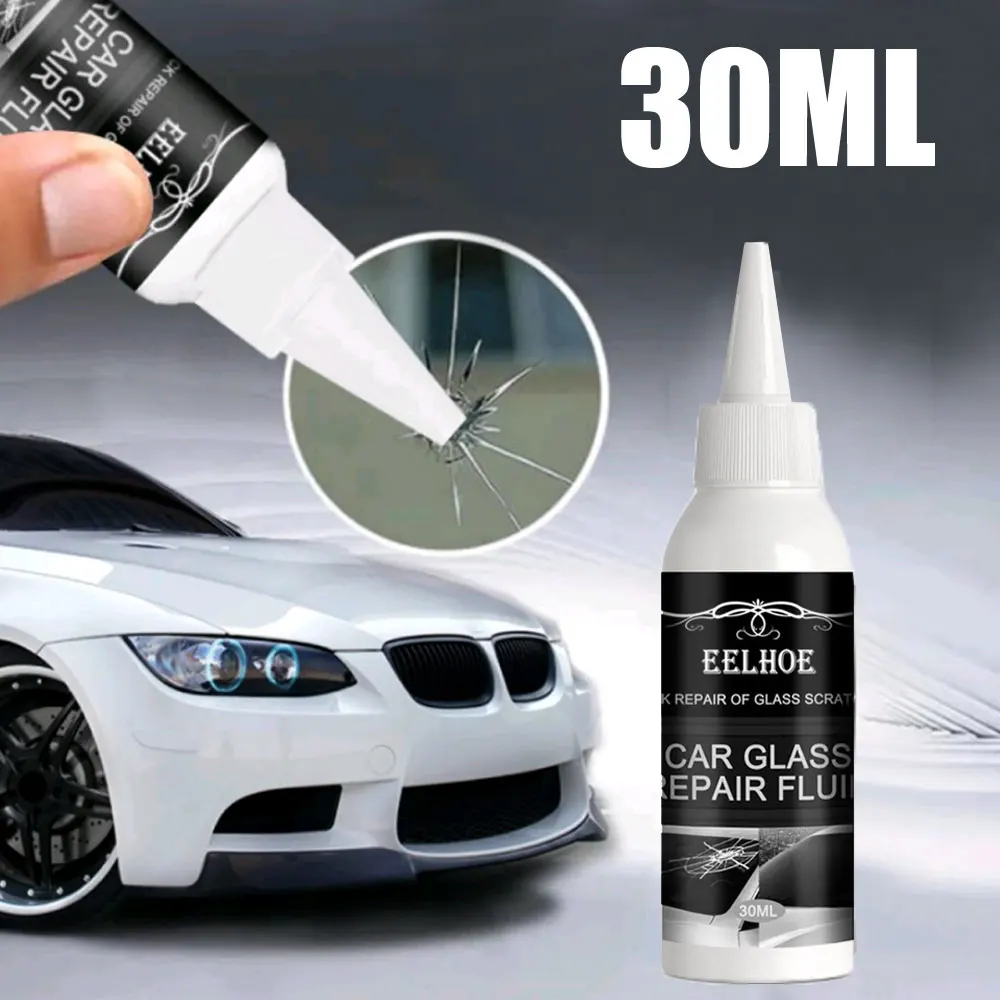 

New Car Windshield Cracked Repair Tool Car Window Phone Screen Repair Kit Glass Curing Glue Auto Glass Scratch Crack Restore