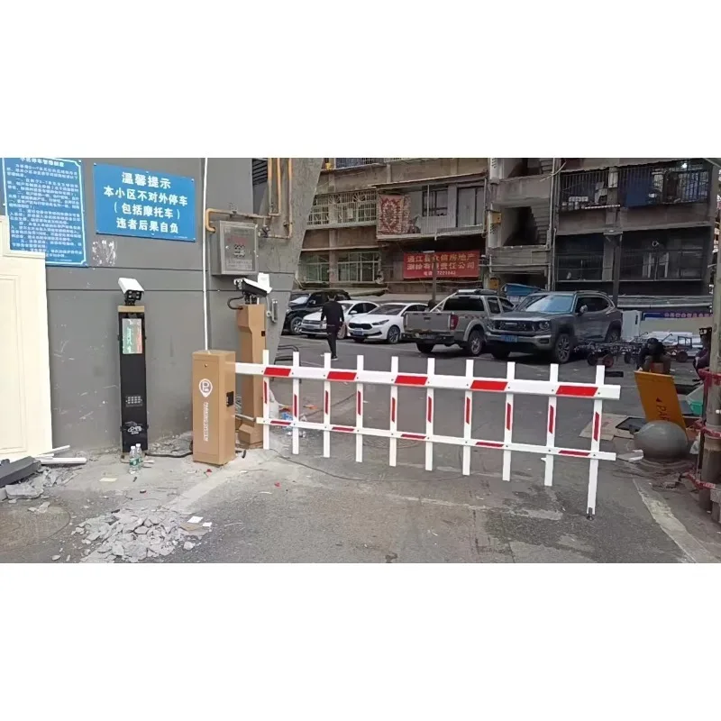 نظام أمان التعرف على لوحة الترخيص LED كاميرا ركن السيارة حاجز بوابة Anpr الطريق Lpr مع البرنامج