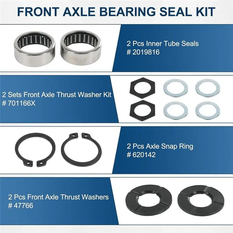 Simple Outer Axle Dust Seal Inner Tube Seal Needle Bearing For Ford Excursion F250 F350 F450 F550 Car Accessories
