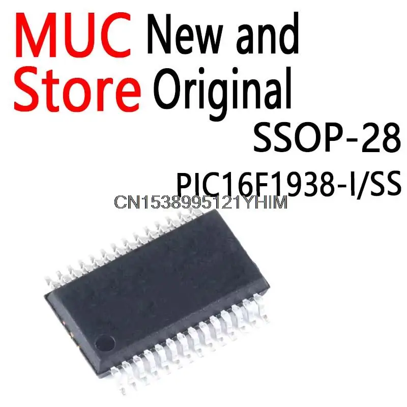 SSOP28 PIC16F1938-ISS SSOP-28 IC MCU 8BIT 28KB FLASH 28SSOP Original New In Stock Chip PIC16F1938-I/SS