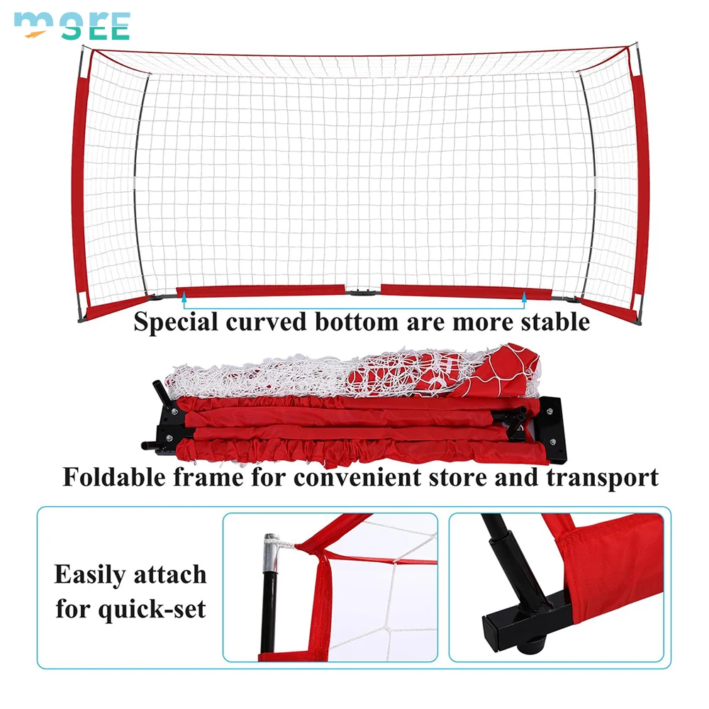 Portable Frame Mobile Football Match Goal Children's Football Goal Foldable Soccer Training Net Football Net Soccer Goal