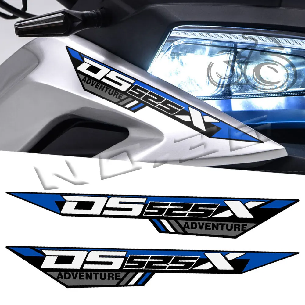 For VOGE Valico DS525X 525DSX DSX525 525 DSX Motorcycle Sticker Fairing Front Beak Decal Accessories Waterproof 1 Pair