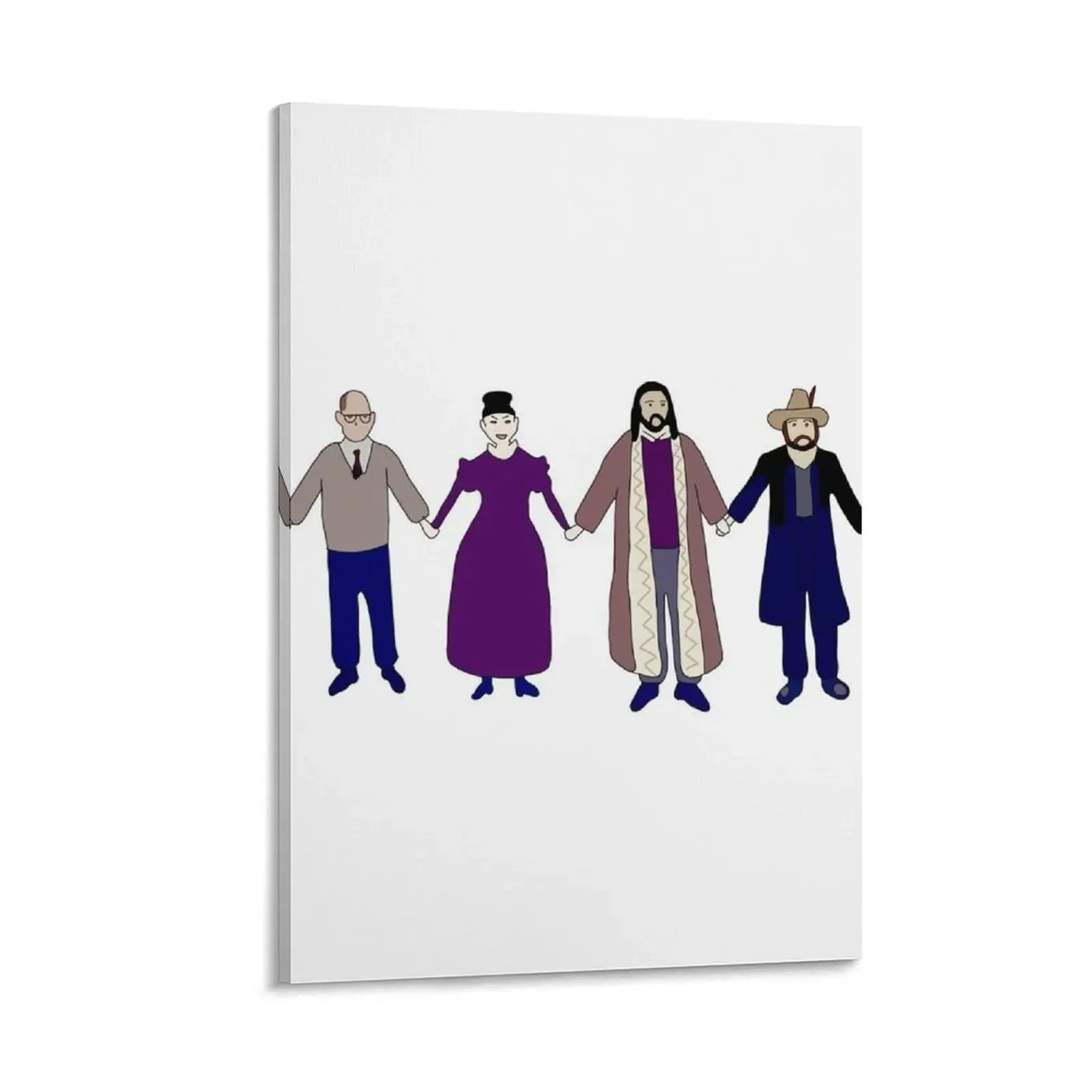 

Colin Robinson's Painting - What We Do In The Shadows Canvas Painting Paintings on the wall posters wallpapers home decor
