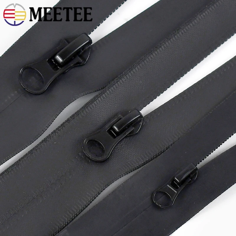 20Pcs 3# 5# 8# 10# Zipper Slider for Waterproof Zips Tape Reverse Nylon Zippers Puller Clothes Jacket Cursors Zip Repair Kit