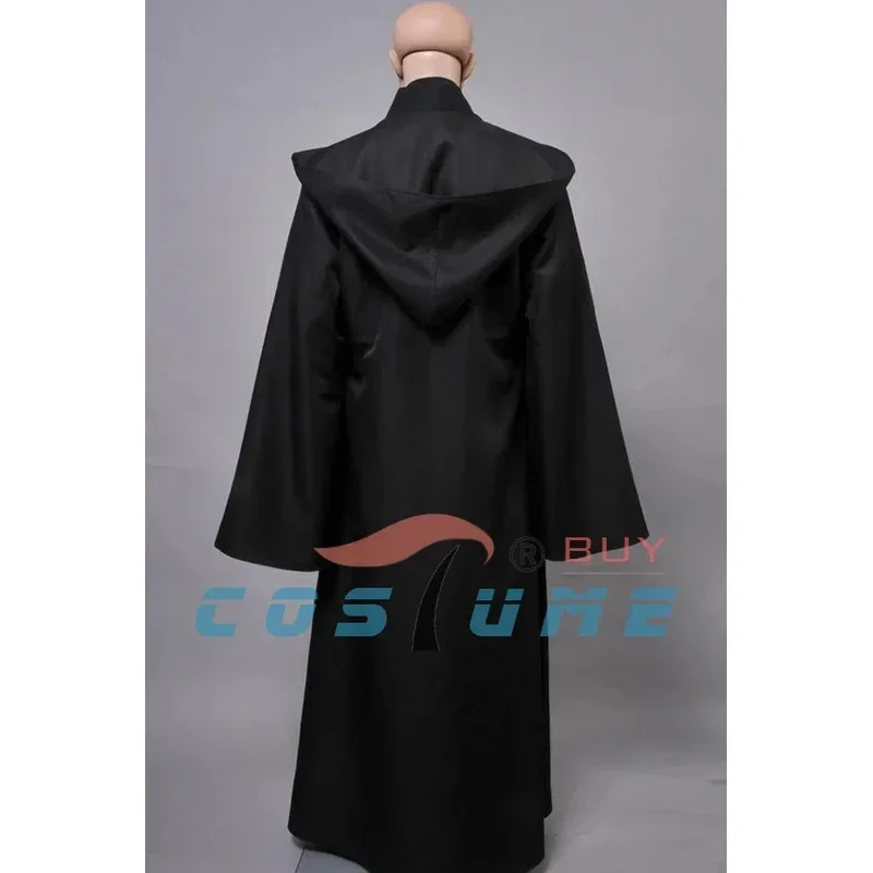 Anakin Cos Skywalker Cosplay Costume pour hommes adultes, tenue d'Halloween, Everak noir, MN8, film