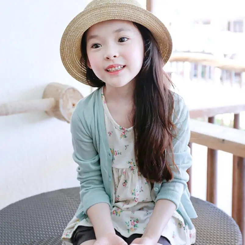 

Детская верхняя одежда, свитер для девочек, детские кардиганы, весенне-осенняя летняя одежда, кардиган для маленьких девочек-подростков 3-14 лет, пальто