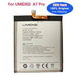 Batería Original de 2024 mAh para teléfono móvil, Pila de alta calidad para UMI Umidigi A7 Pro A7Pro, 4150 años, en Stock + seguimiento