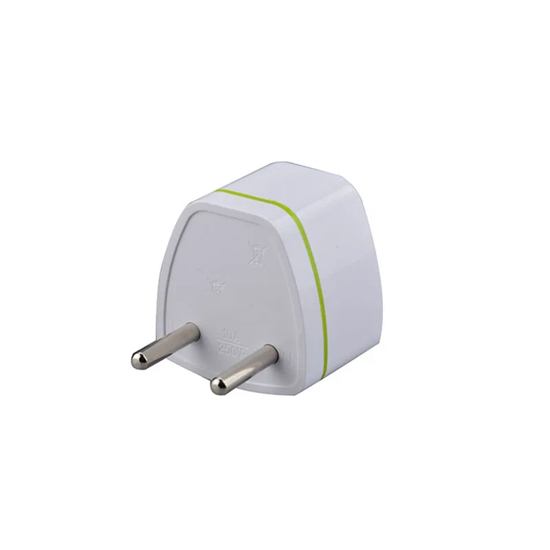 EU 2-pin to universal power plug socket to US UK AU NZ plug converter plug portable charging head for travel D2