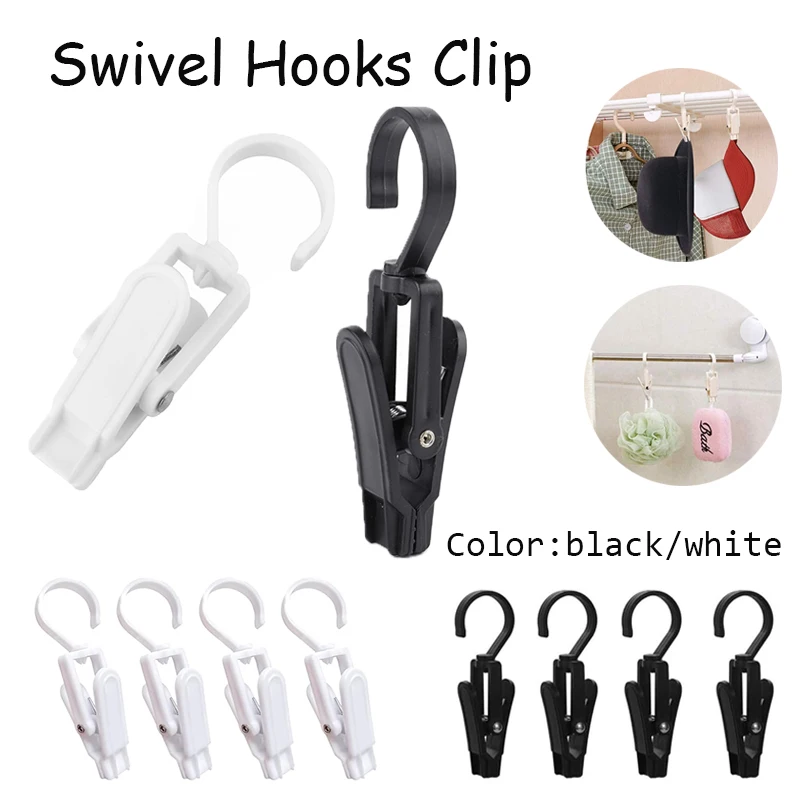 

Super Swivel Hook ,Laundry and Curtain Clips, Clothes Pins ,Beach Towel Clips