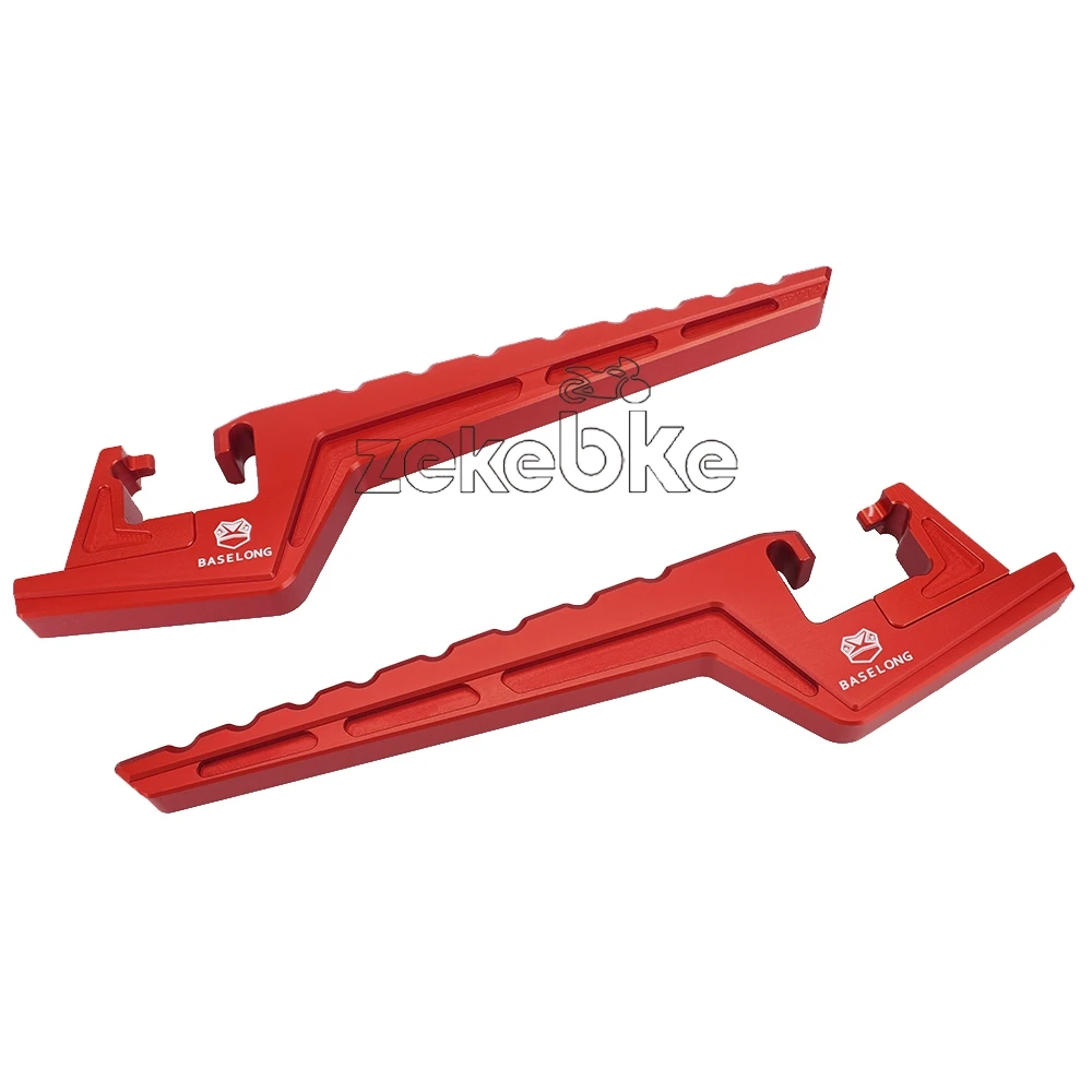 Motorcycle Passenger Foot Peg Extensions Extended Footpegs Accessories For Voge 300Rally 300GY 300 RALLY GY 2023 2024 2025 2026