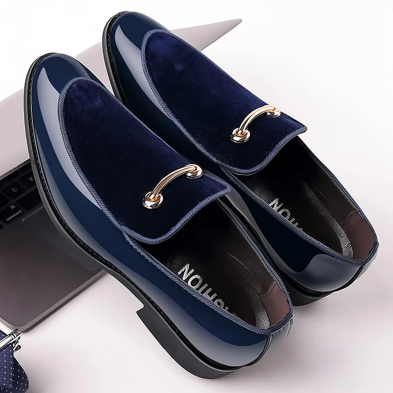 Classic Men's Moccasin Coiffeur Loafers Dress Shoes - Business Formal Luxury Brand Men's Footwear Erkek Ayakkabi Zapatos Hombre
