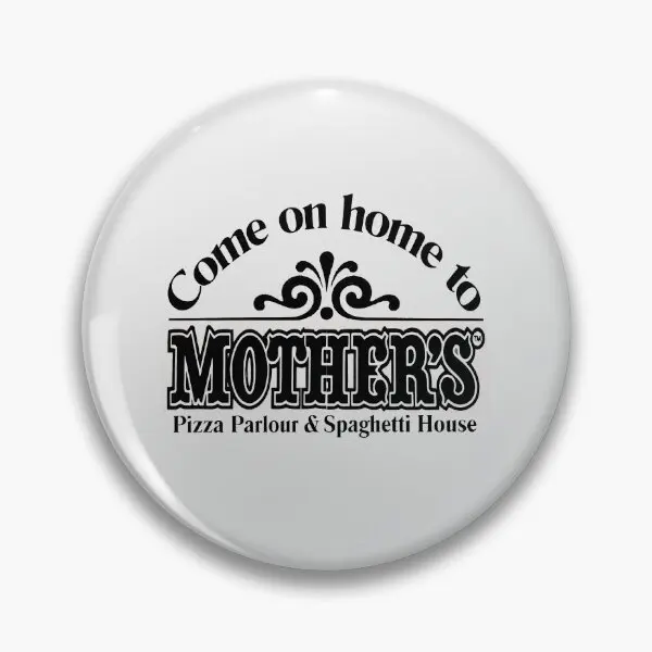 Madre es Pizza Vintage Ontario Canadá Pin de botón suave insignia divertida regalo Pin de solapa ropa de mujer Collar de amante de Metal creativo