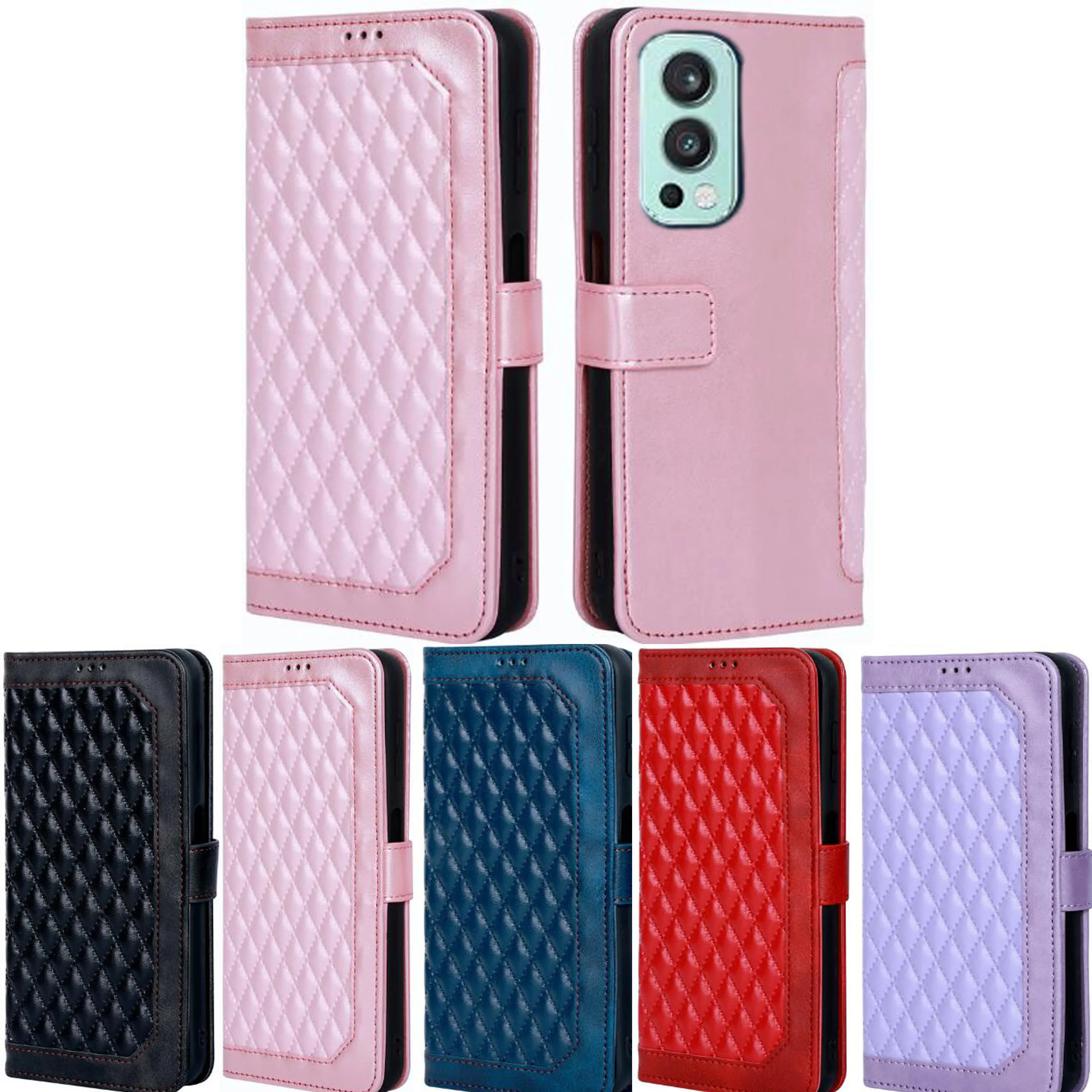 Magnetic Wallet Flip Cover Case For OnePlus Nord 2 5G Nord2 6.43