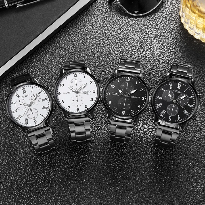 럭셔리 비즈니스 시계 새로운 간단한 라운드 금속 석영 손목 시계 남성 시계 캐주얼 남성 시계 Reloj Hombre Часы Мужские Наручные