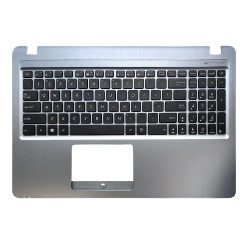 Imagem -03 - Original para X540l F540u C520u A540u Fl5700u Vm520u Portátil Case Apoio para as Mãos Teclado Versão dos Eua Capa Superior Dourado Prata Vermelho Novo