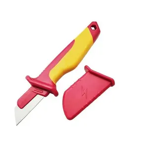 Isolated Cable Peel Knife Electrician Knife Curved Hook Stripper Stripper Fixed Wire 10 Main Sales Electric Knife - №1