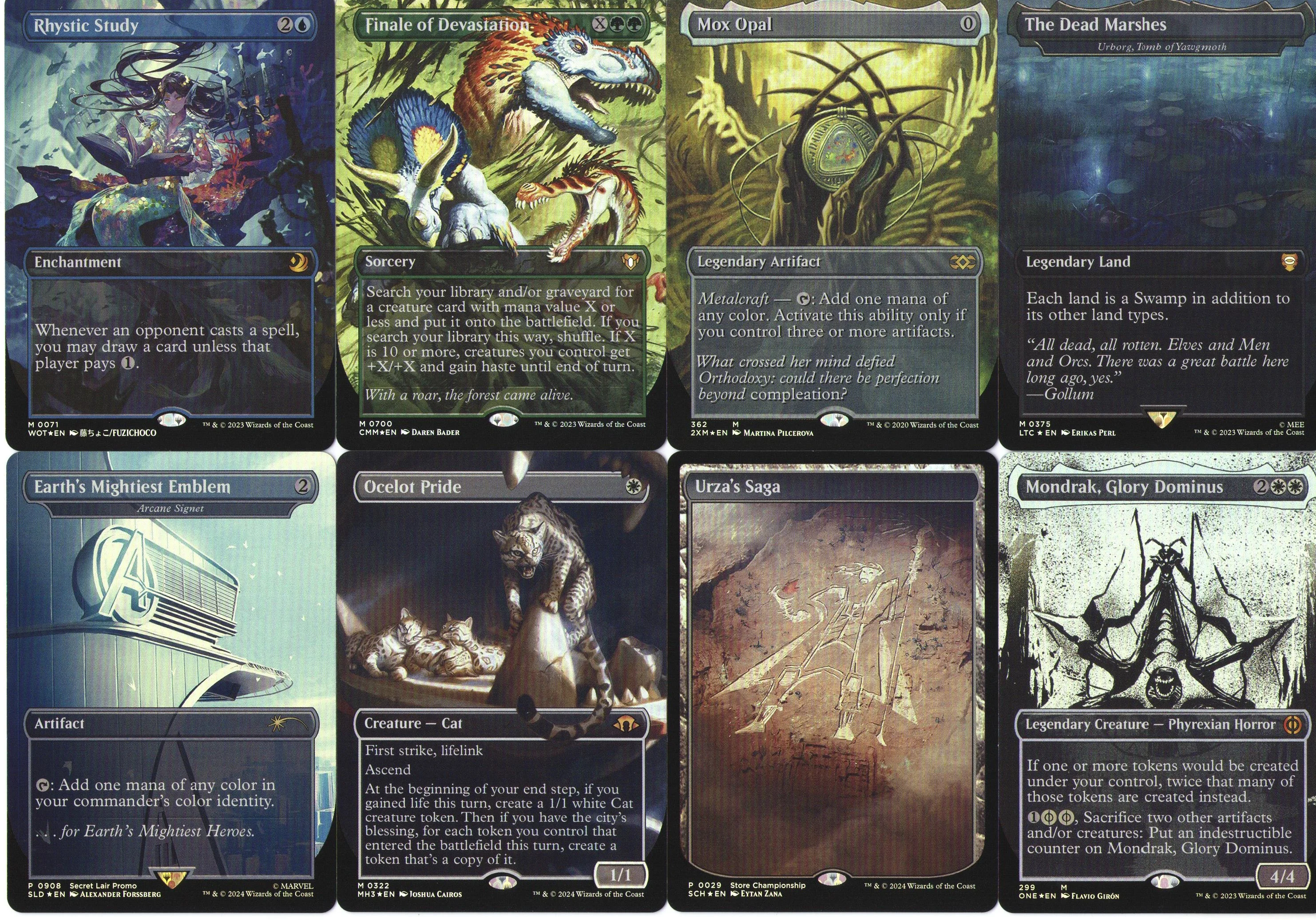 Vendita completa di 17 set di fogli NP classici, carte da gioco proxy della migliore qualità - MTG Savai Zagoth Raugrin Indatha Ancient Tomb......