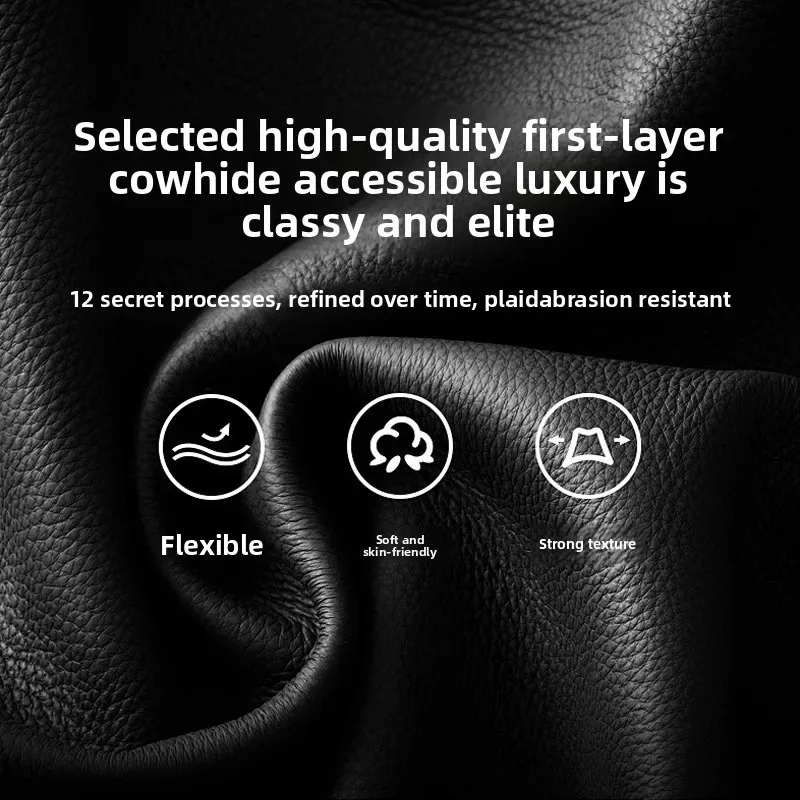 Bequemer und sitzender Leder-Bürostuhl mit Rückenlehne, Arbeitssitz, ergonomischer Heimcomputerstuhl