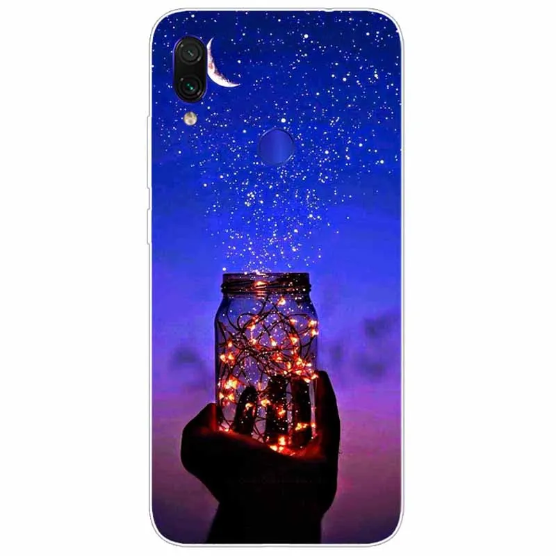 For Xiaomi Redmi Note 7 Case 6.3\'\' Soft Silicone TPU Back Cases For Xiaomi Redmi 7A 7 Note7 Cover Shockproof Funda Capa Redmi 7
