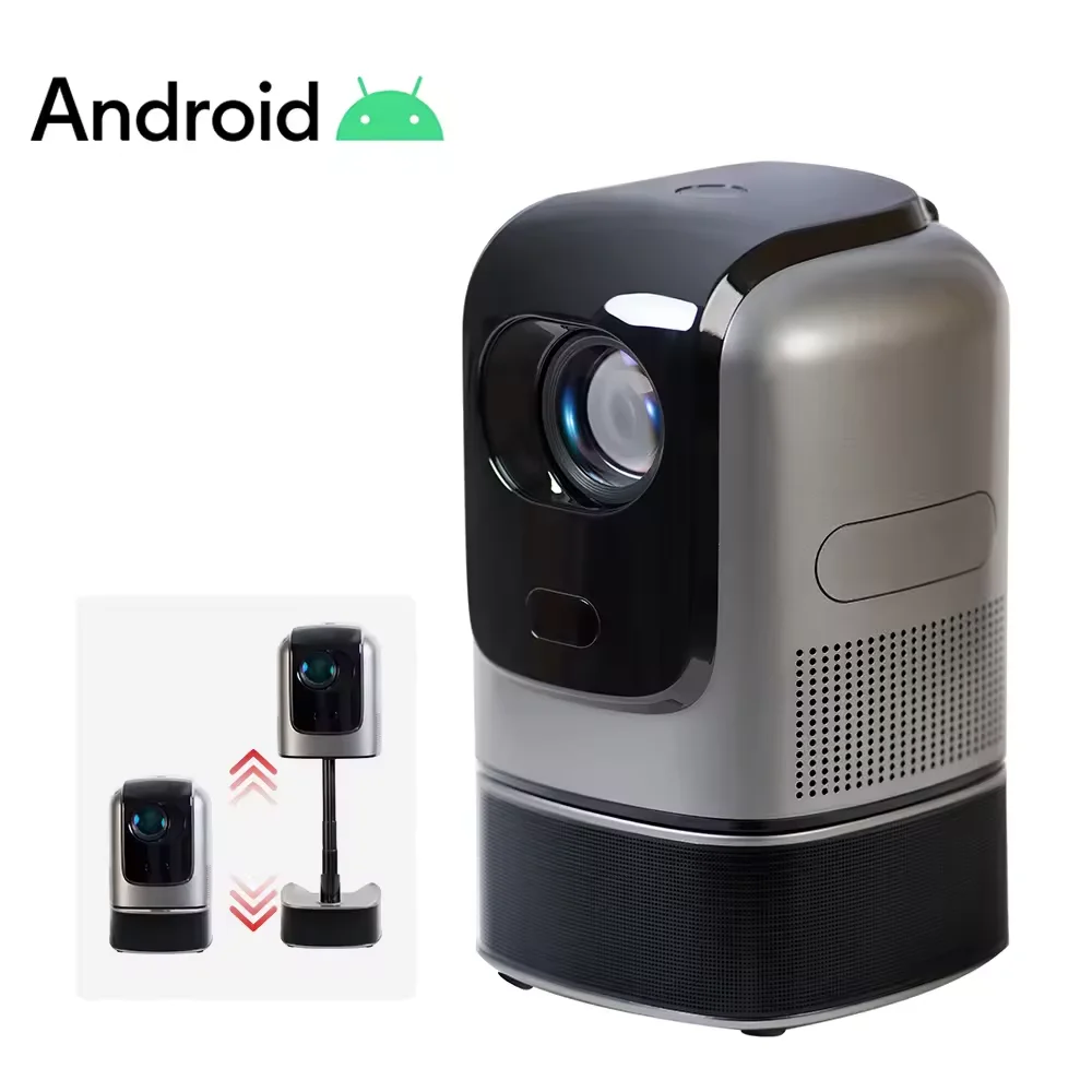 

ATB TS-1 Smart Projector Auto Focus Android LED HD Projetor Supports Decoding 1080P Videos Home Cinema Outdoor Portable