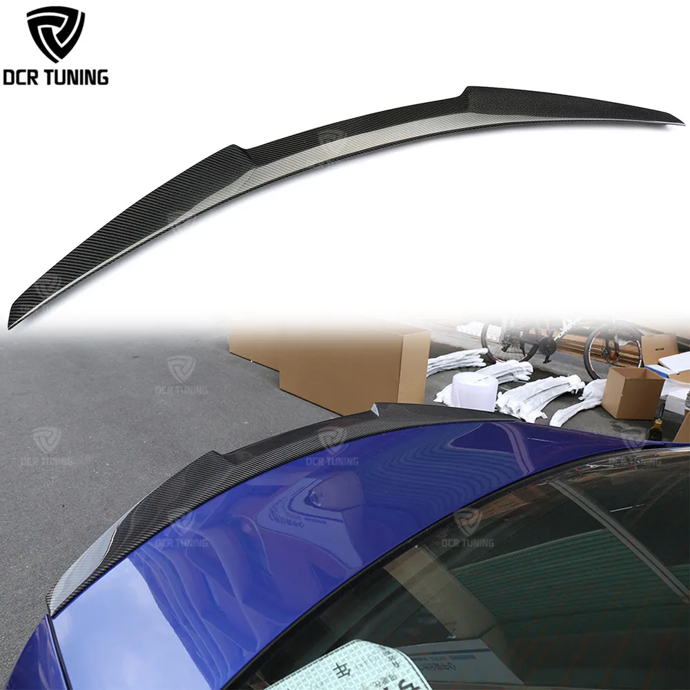 

New Carbon Fiber Rear Spoiler M4 Style for G80 M3 G20 2019+ Real Carbon Trunk Lip