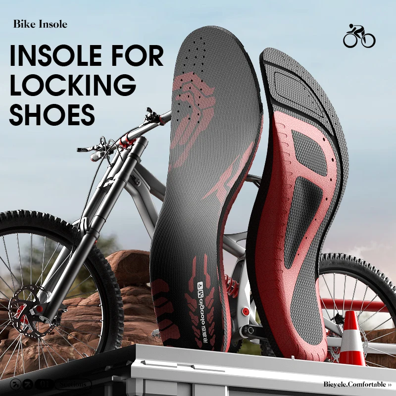 Maigaole Bicycle Lock Shoes Special Insole Wind-Breaking High-Strength Transmission Mountain Bike Road Bike 7A Antibacterial