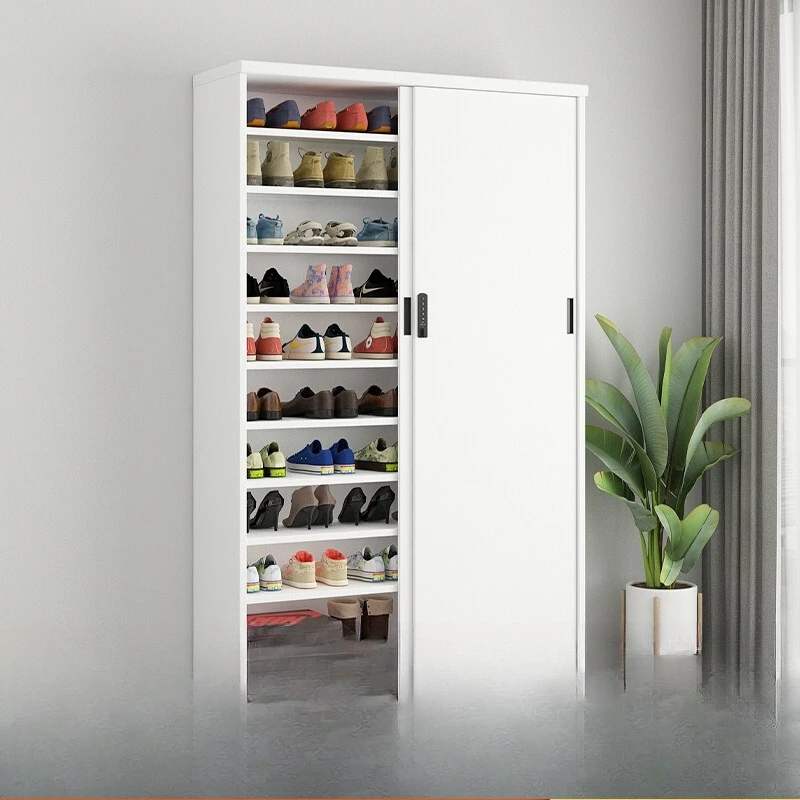 

Simple outdoor balcony sunscreen household door entry sliding door outdoor combination lock