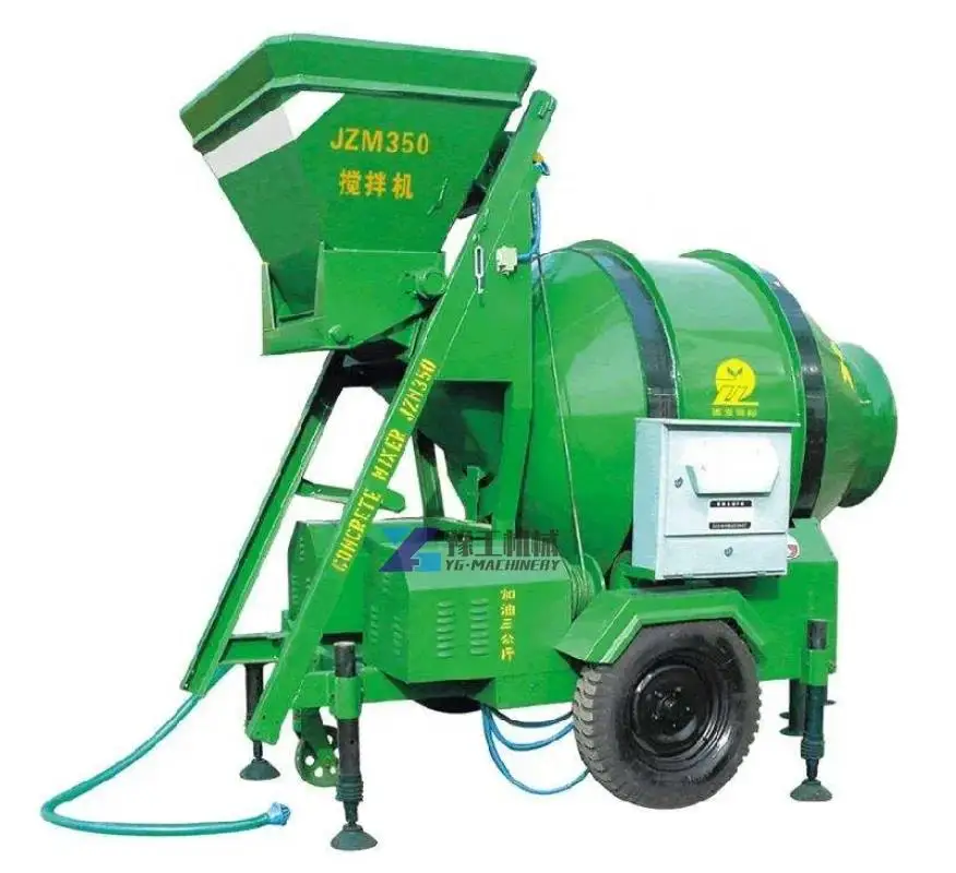 YG Tractor Mounted Cement Mixer Jzc350 Concrete Cement Mixer Jzc 500 Concrete Mixer