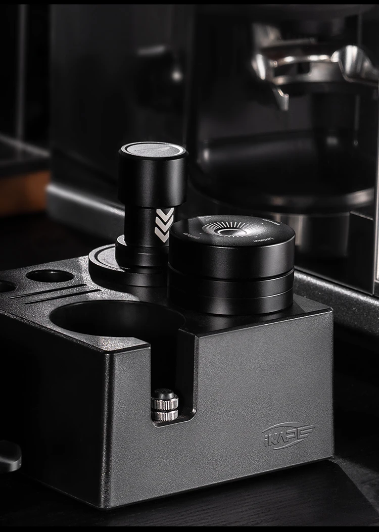 IKAPE Espresso-Verteiler mit Doppellagern, passend für 51/54/58mm Bottomless Siebträger, Kaffee-Verteiler, Barista-Zubehör – Detail 21
