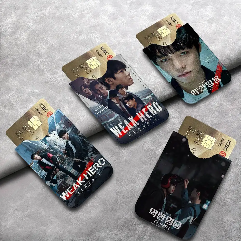 Korean Tv Series W-Weak Hero Class 1 2 New Leather Card Small Retro Cowhide Coin Purse Men/Women Luxury Card Holder