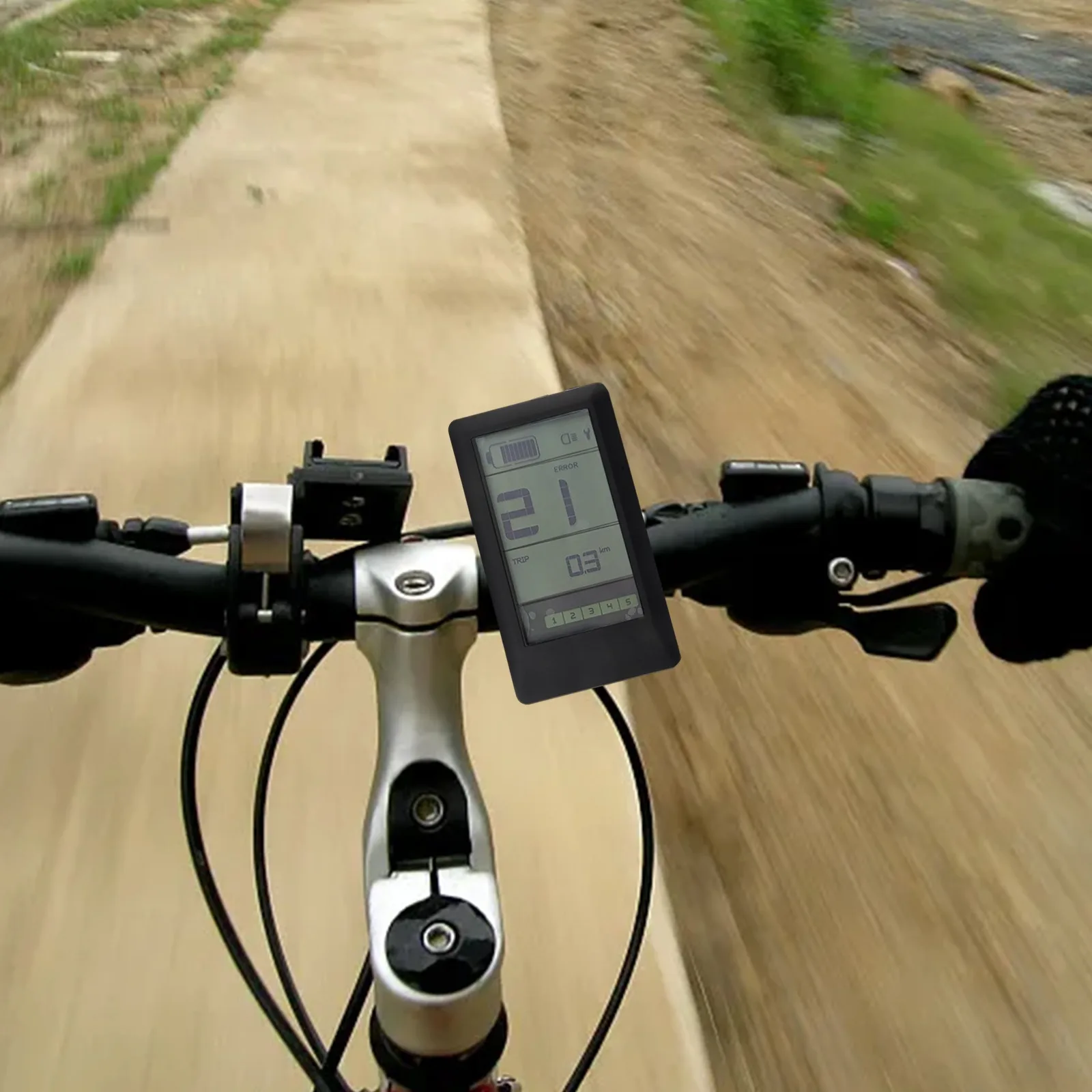 

Электрический велосипед Midmotor, ЖК-дисплей скорости, USB-зарядка, приборные панели для двигателя Bafang BBS01 BBS02, сменный аксессуар для электронного велосипеда