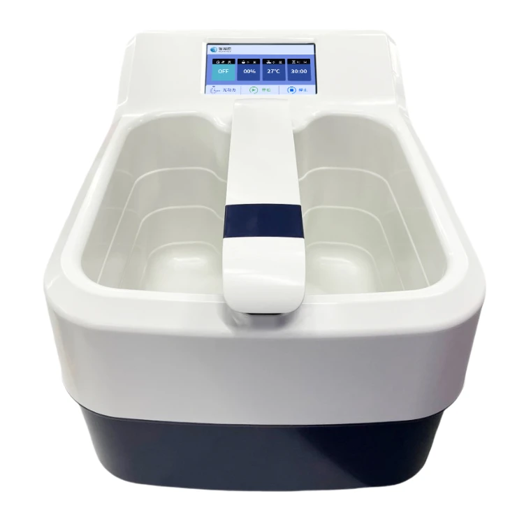 Factory Portable Pedicure Basin Electric Ionic Detox Massage Bucket Air Bubble Foot Spa Bath Massager Machine Footbath Massager